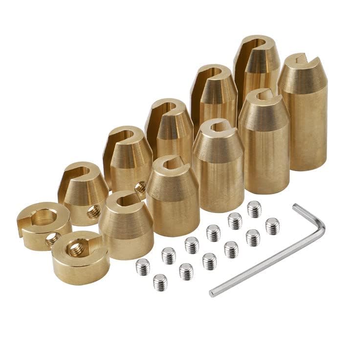 NICECNC مجموعة NICECNC من 12 وزن توازن عجلات الدراجة النارية القابلة لإعادة الاستخدام من النحاس - Image 2